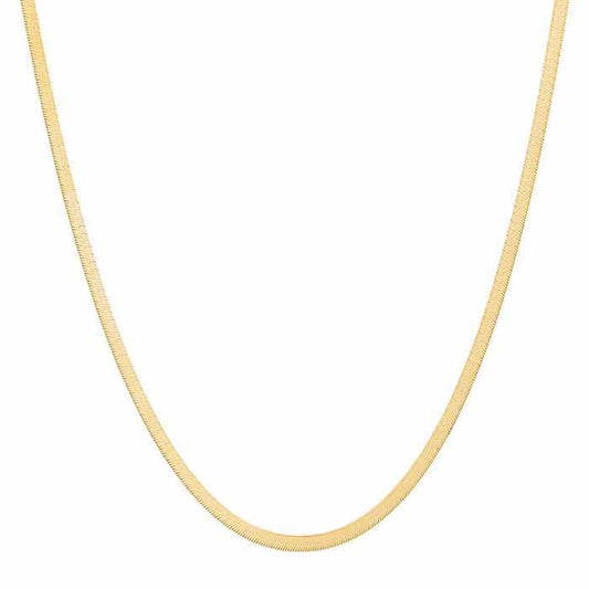14K Herringbone Chain